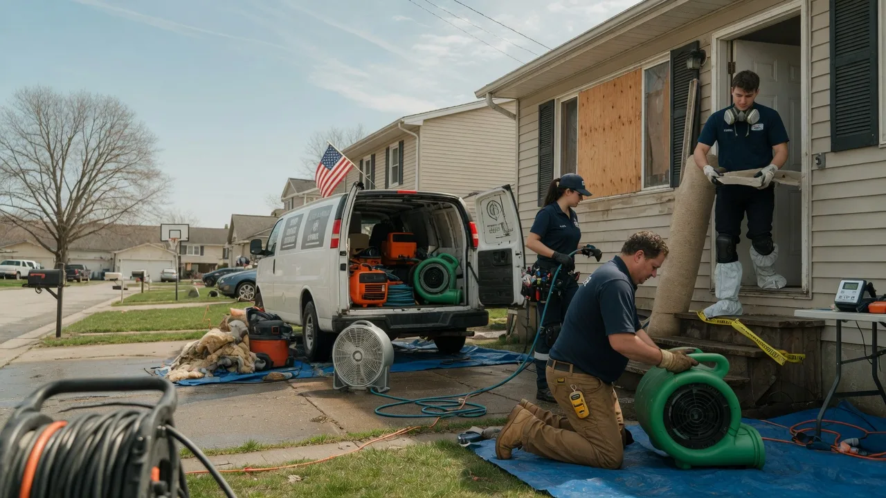 Water Damage Restoration in Maeystown, IL near me